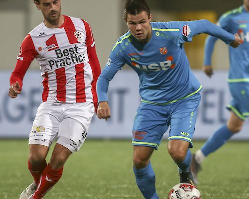 Volendammers winnen taai duel in Oss