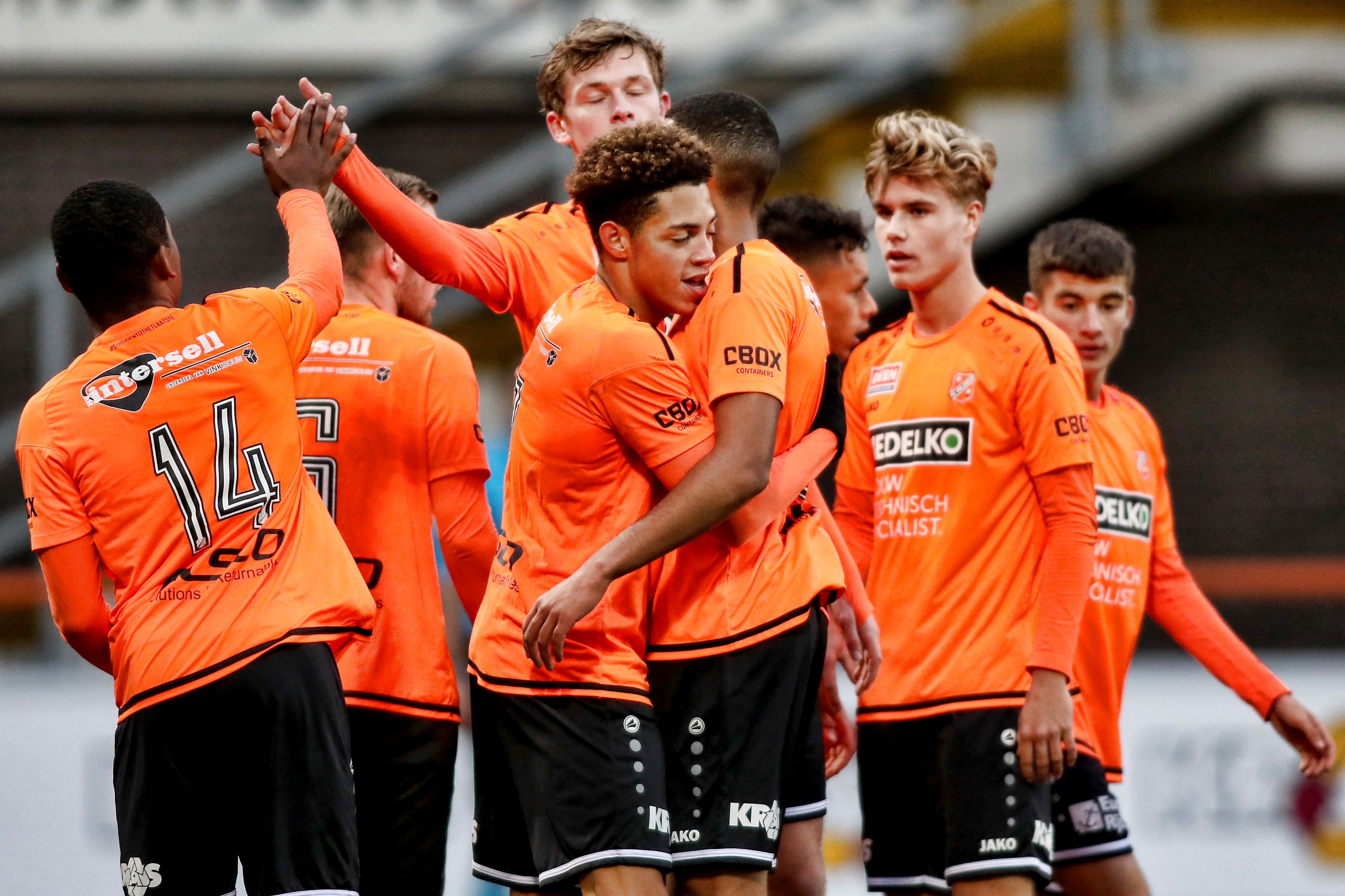 Jong FC Volendam - Jong Sparta Rotterdam 5 - 0 (2 - 0)