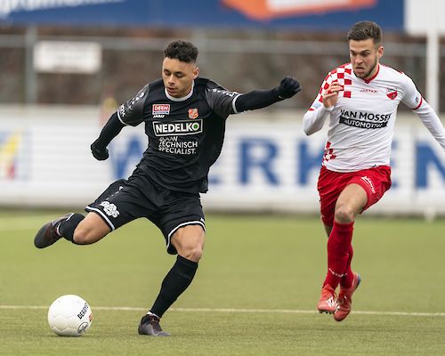 Jong FC Volendam verliest ondanks overtal