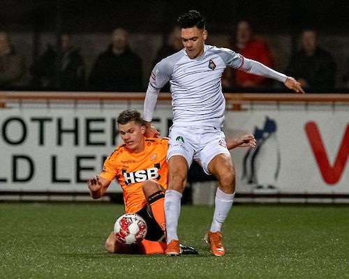 Magere vangst voor Volendammers in Vissersderby