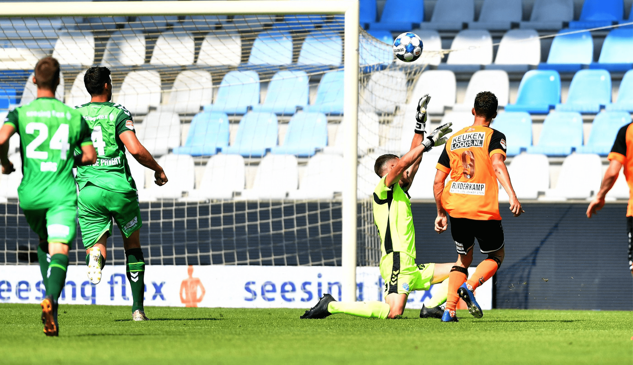 FC Volendam laat De Graafschap zweten en wint