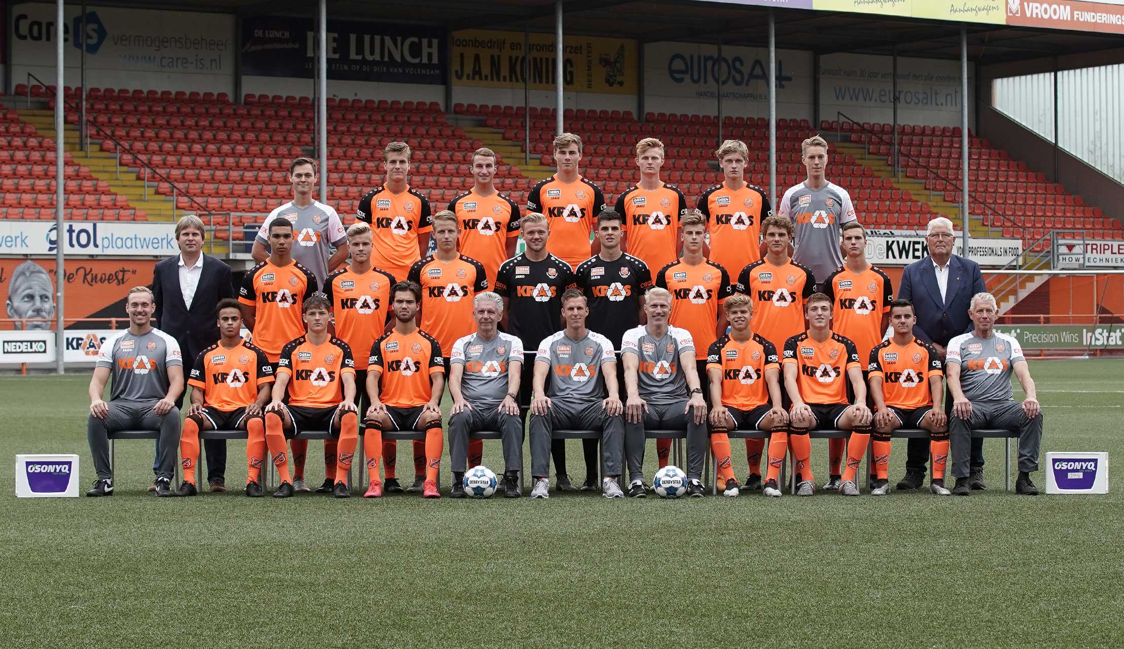zaterdag 5 september 2020, 15:00 uur: Jong FC Volendam - Jong Sparta Rotterdam