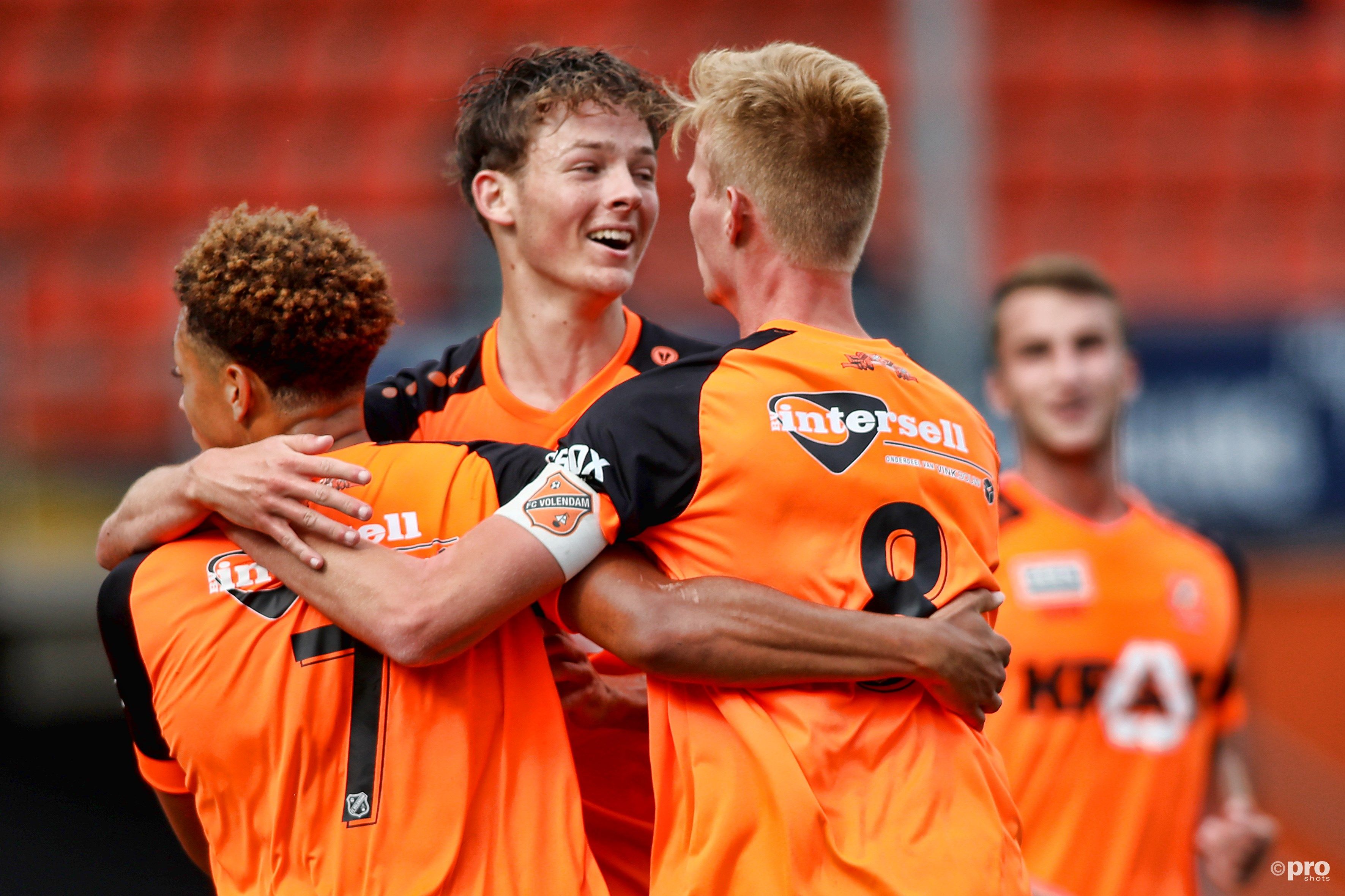 Jong FC Volendam - Jong Sparta Rotterdam: 2 - 2 (1 - 1)