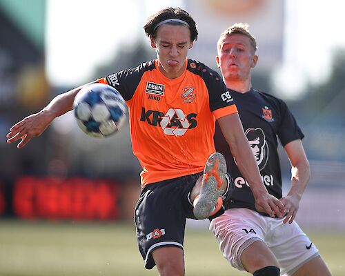 Jong FC Volendam zakt naar de gevaarlijke posities