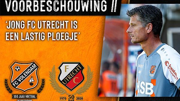 Voorbeschouwing FC Volendam - Jong FC Utrecht (2020-2021)