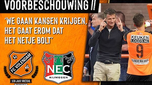 Voorbeschouwing FC Volendam - Jong FC Utrecht (2020-2021)