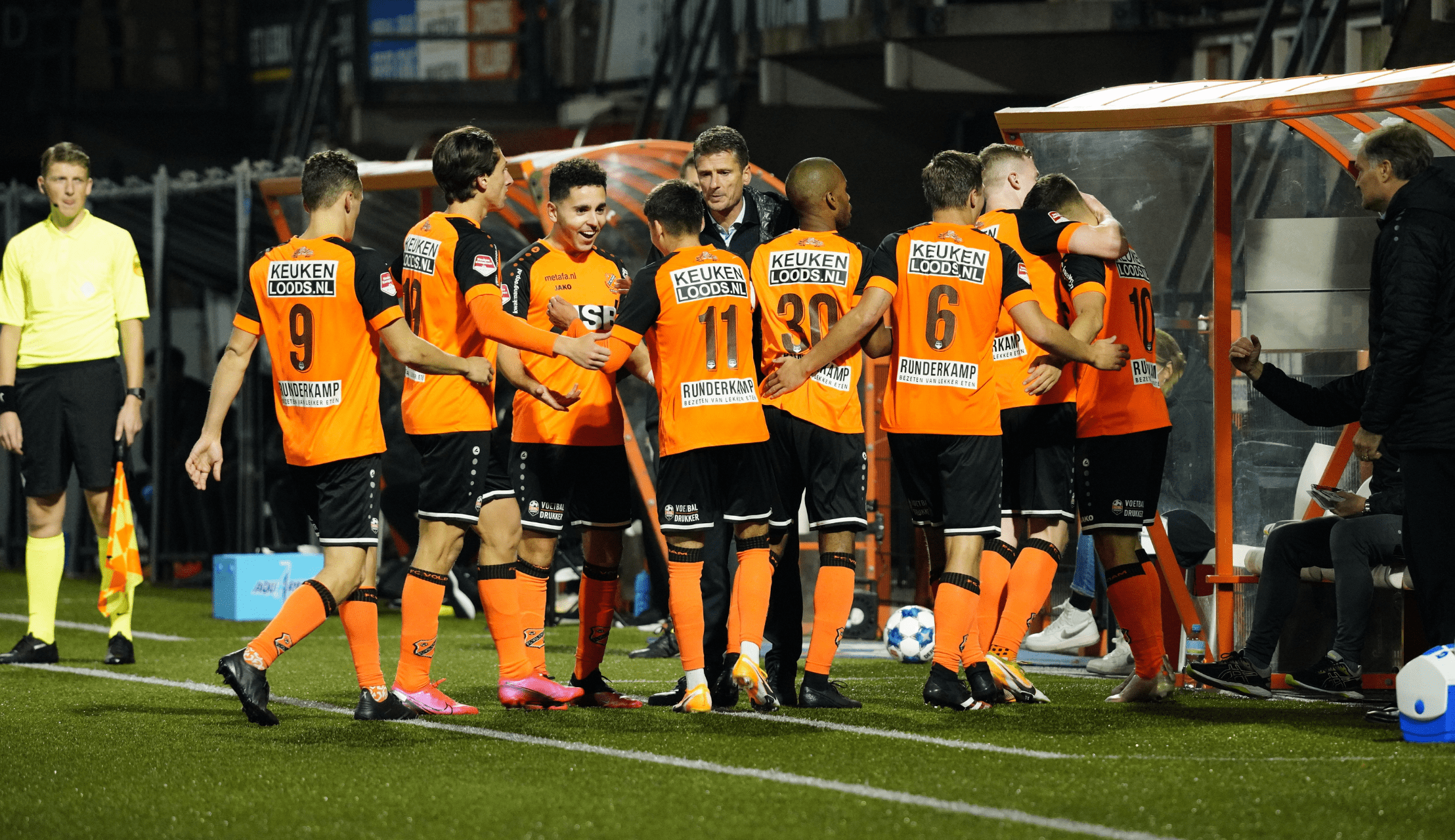 FC Volendam - Jong PSV: 5 - 1 (0 - 0)