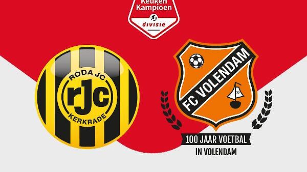 Samenvatting Roda JC Kerkrade - FC Volendam: 1-1 (2020-2021)