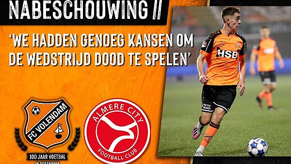 Nabeschouwing FC Volendam - Almere City FC (2020-2021)