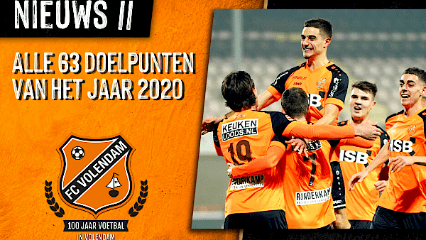 63 goals | Alle doelpunten van 2020