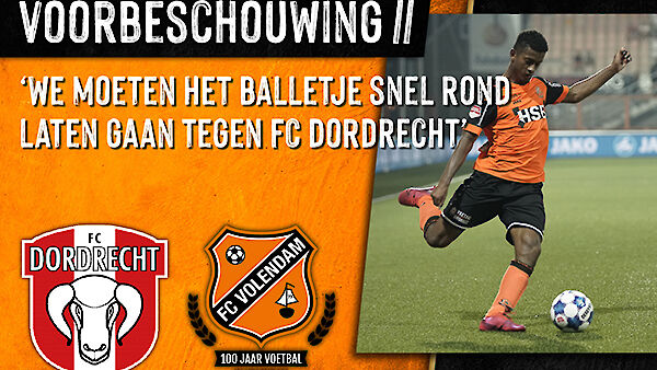 Voorbeschouwing FC Dordrecht - FC Volendam (2020-2021)