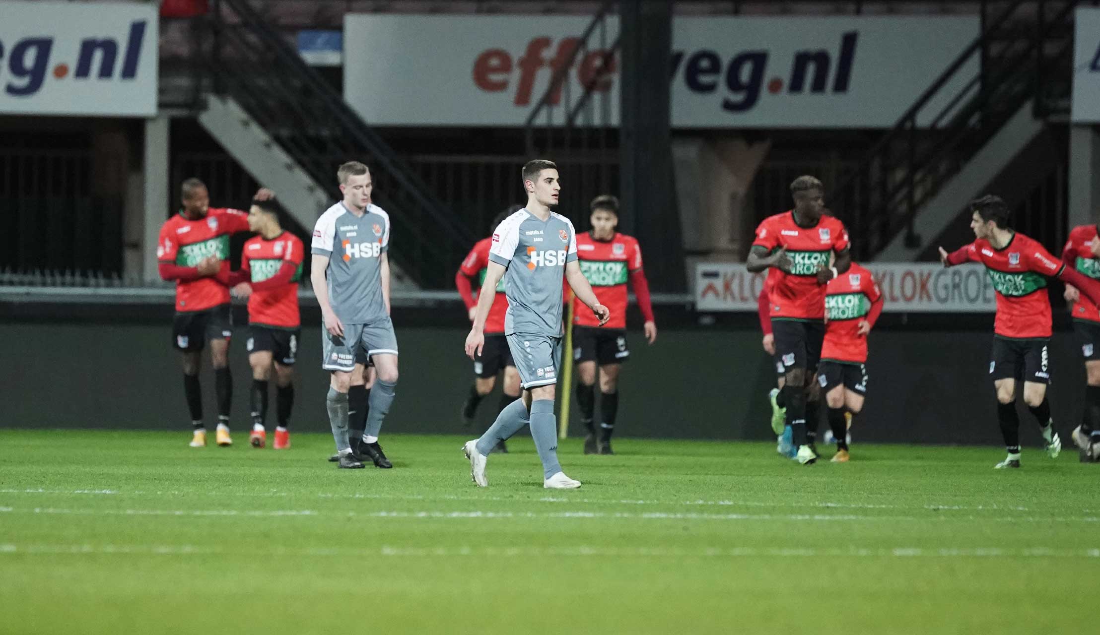 N.E.C. Nijmegen - FC Volendam: 1 - 0 (1 - 0)