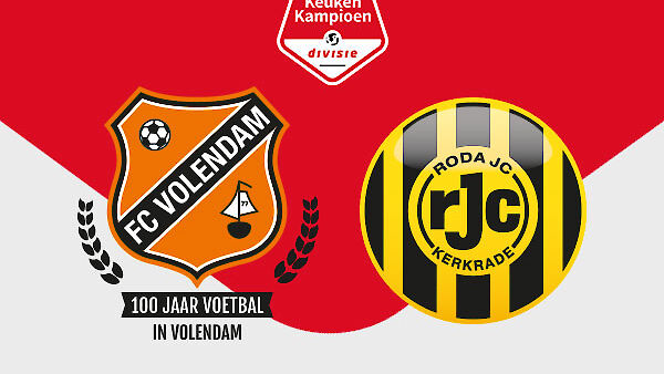 Samenvatting FC Volendam - Roda JC Kerkrade (2020-2021)