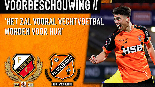 Voorbeschouwing Jong FC Utrecht - FC Volendam (2020-2021)