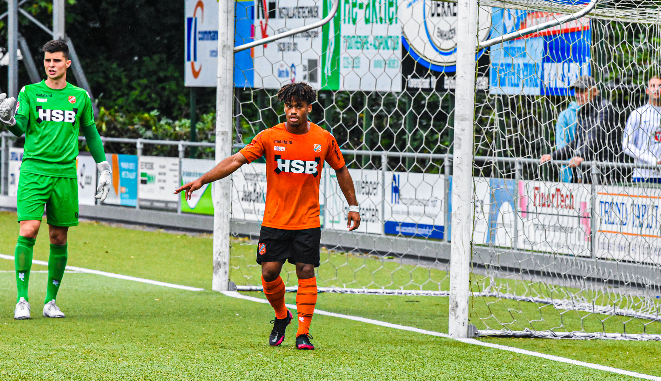 V.V. De Zouaven - Jong FC Volendam: 1 - 2 (1 - 1)