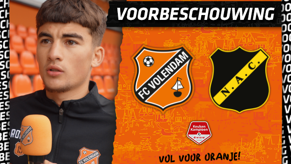 Voorbeschouwing FC Volendam - NAC Breda (2021-2022)
