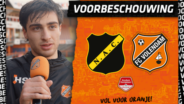 Voorbeschouwing NAC Breda - FC Volendam (2021-2022)