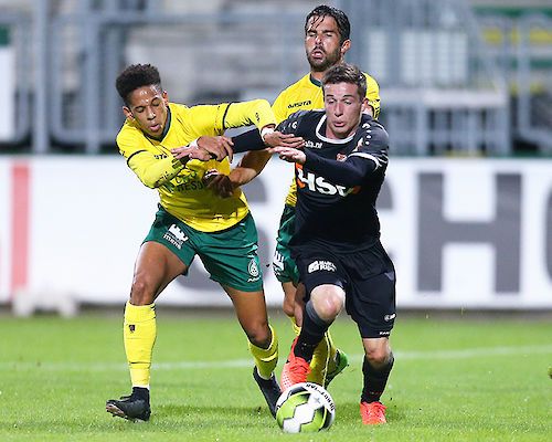FC Volendam liet zich afblaffen in Sittard