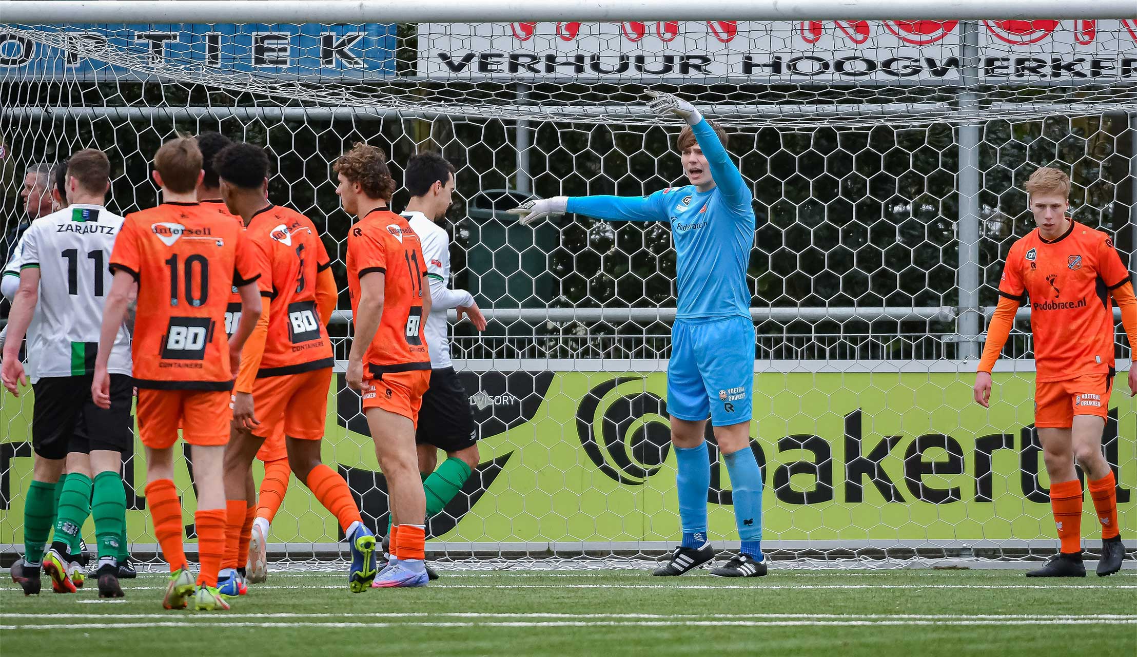 Scheveningen - Jong FC Volendam: 3 - 2 (2 - 2)