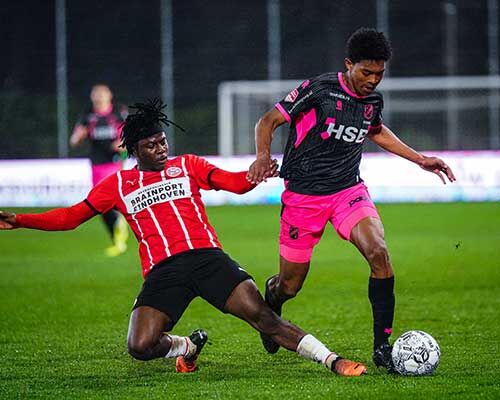 FC Volendam moet genoegen nemen met punt bij Jong PSV