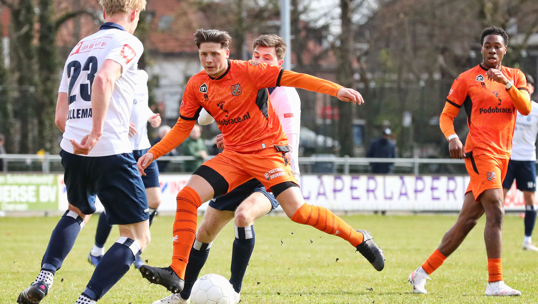 Koninklijke HFC - Jong FC Volendam: 3 - 1 (3 - 0)