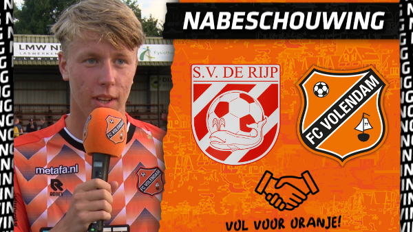 Nabeschouwing S.V. De Rijp - FC Volendam (2022-2023)