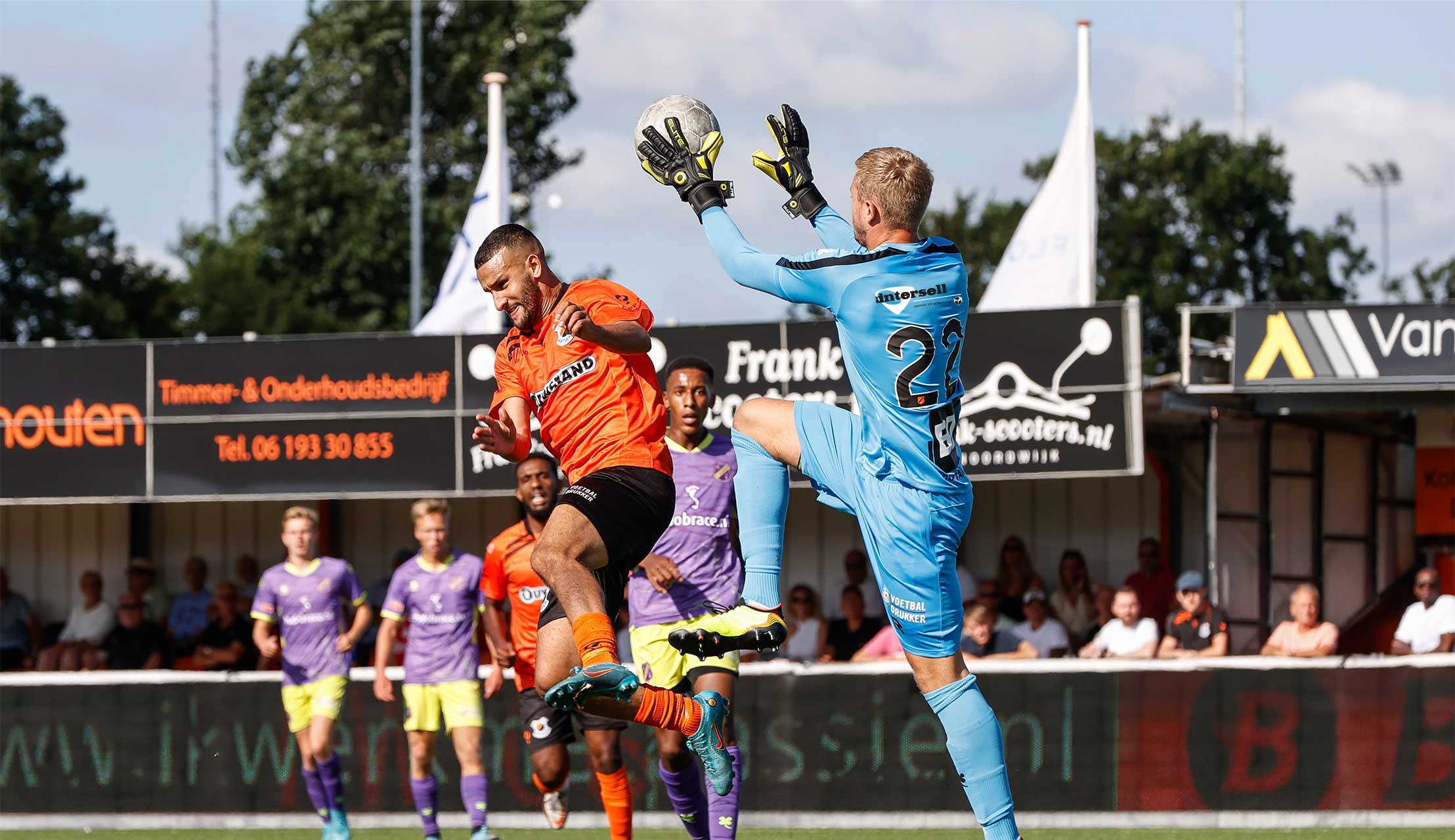 vv Katwijk - Jong FC Volendam: 7 - 0 (4 - 0)