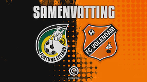 Samenvatting Fortuna Sittard - FC Volendam (2022-2023)