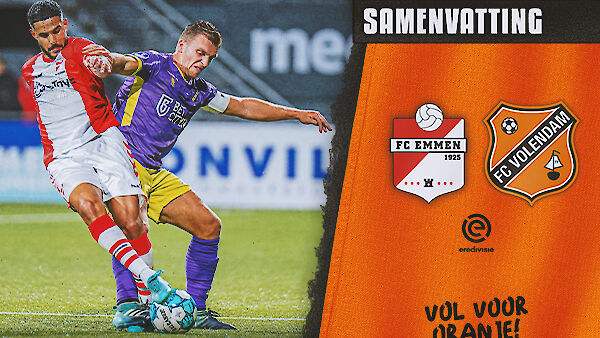 Samenvatting FC Emmen - FC Volendam (2022-2023)