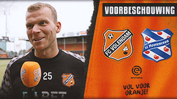 Voorbeschouwing FC Volendam - sc Heerenveen (2022-2023)