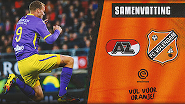 Samenvatting AZ - FC Volendam (2022-2023)