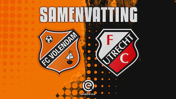 Samenvatting FC Volendam - FC Utrecht (2022-2023)
