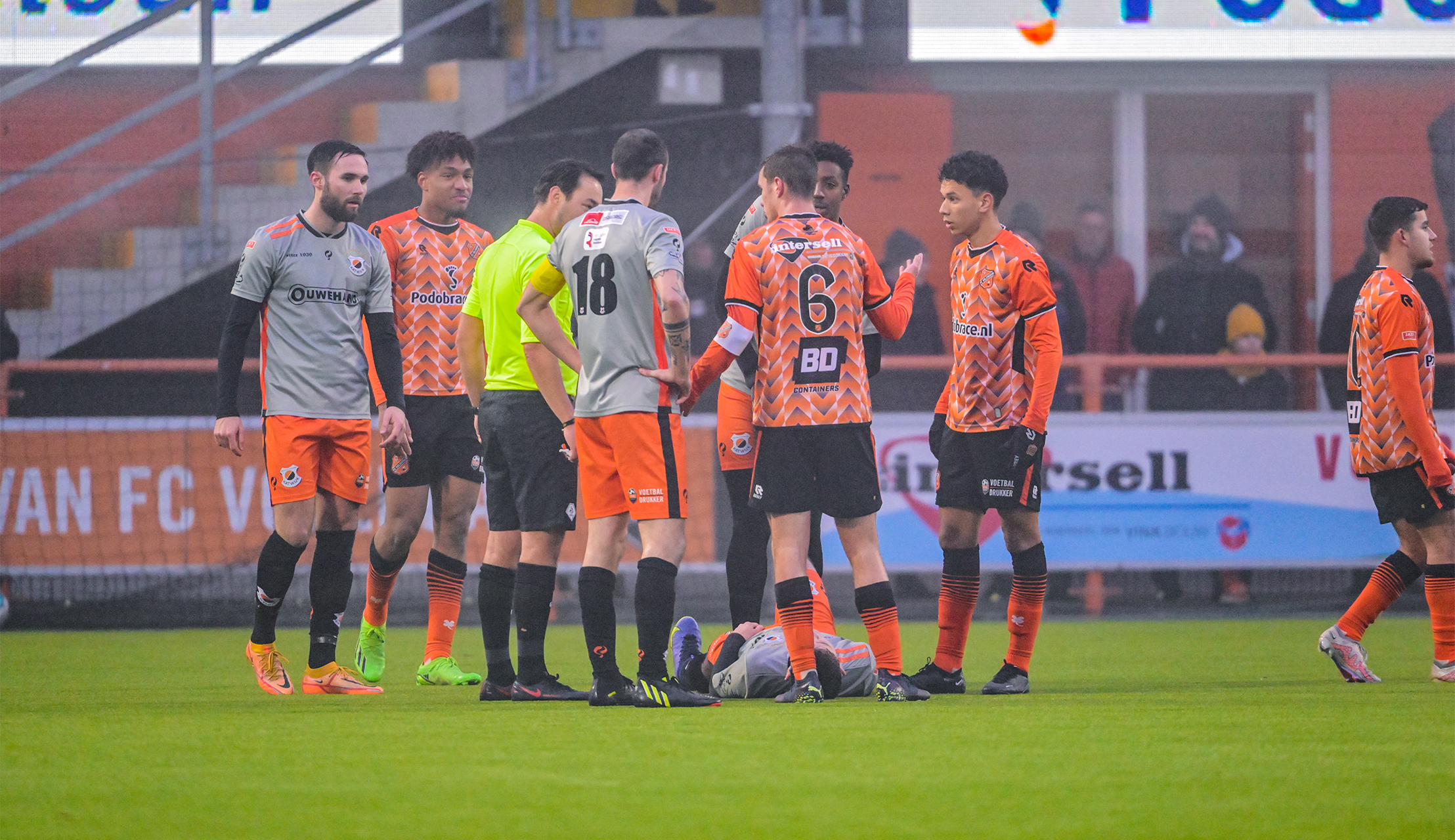 Jong FC Volendam - Katwijk: 0 - 1 (0 - 1)