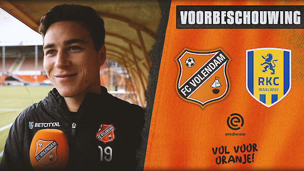 Voorbeschouwing FC Volendam - RKC Waalwijk (2022-2023)