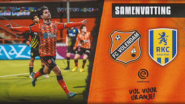 Samenvatting FC Volendam - RKC Waalwijk (2022-2023)