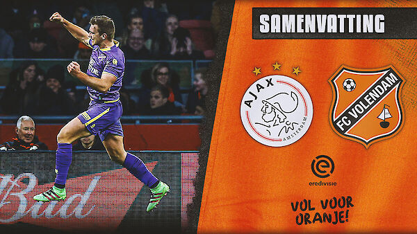 Samenvatting Ajax - FC Volendam (2022-2023)