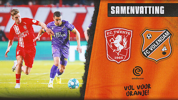 Samenvatting FC Twente - FC Volendam (2022-2023)