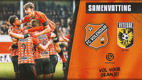 Samenvatting FC Volendam - Vitesse (2022-2023)