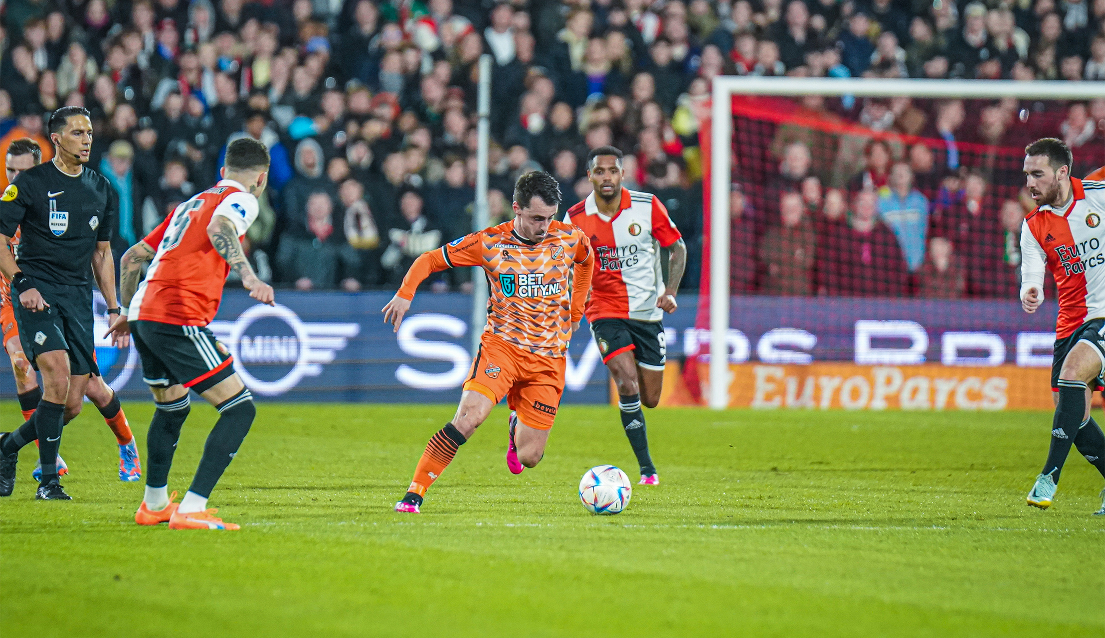Feyenoord - FC Volendam: 2 - 1 (0 - 1)