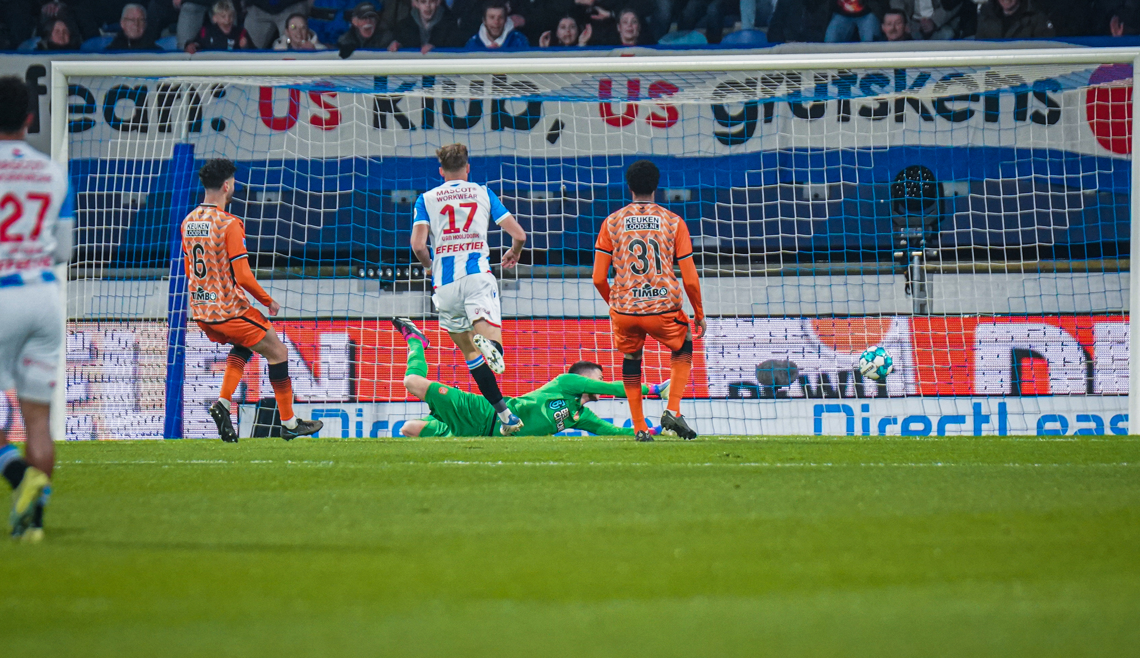 SC Heerenveen - FC Volendam: 2 - 1 (2 - 1)