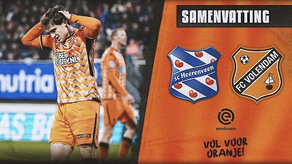 Samenvatting sc Heerenveen - FC Volendam (2022-2023)