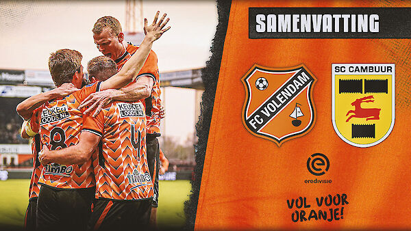 Samenvatting FC Volendam - SC Cambuur (2022-2023)