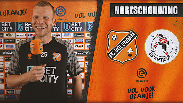 Nabeschouwing FC Volendam - Sparta Rotterdam (2022-2023)