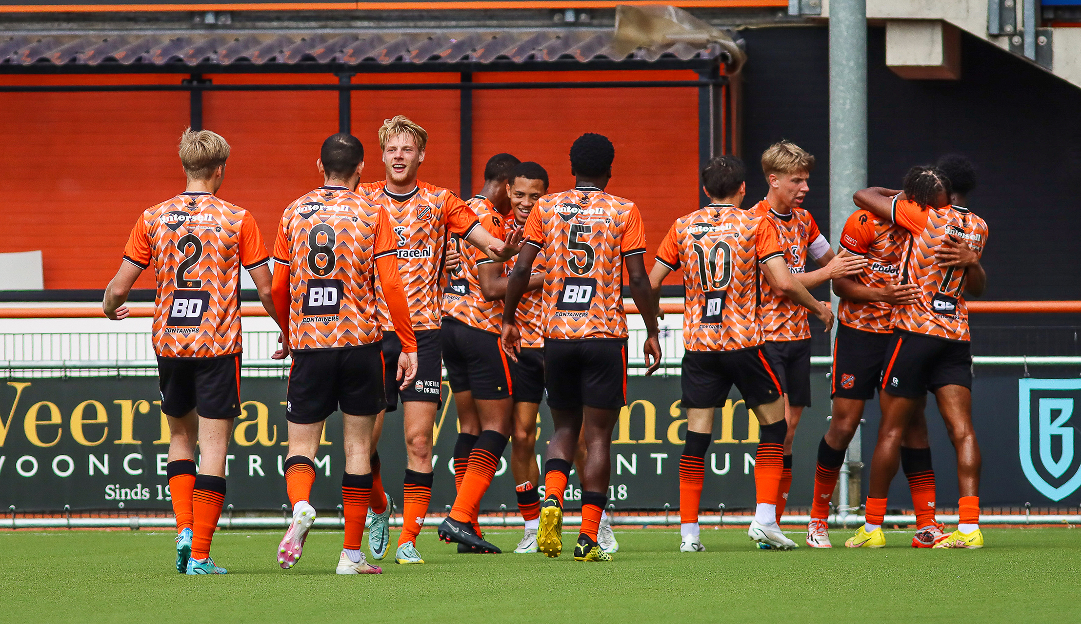 Jong FC Volendam - Rijnsburgse Boys: 4 - 3 (2 - 2)