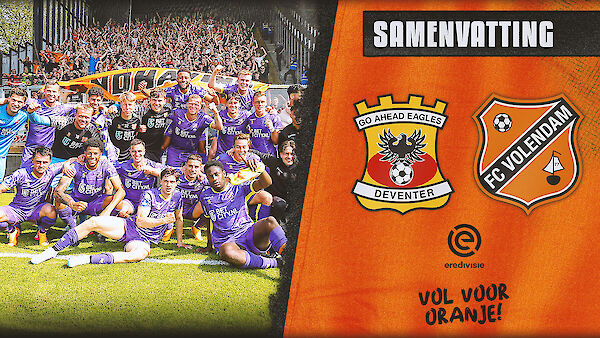 Samenvatting Go Ahead Eagles - FC Volendam (2022-2023)