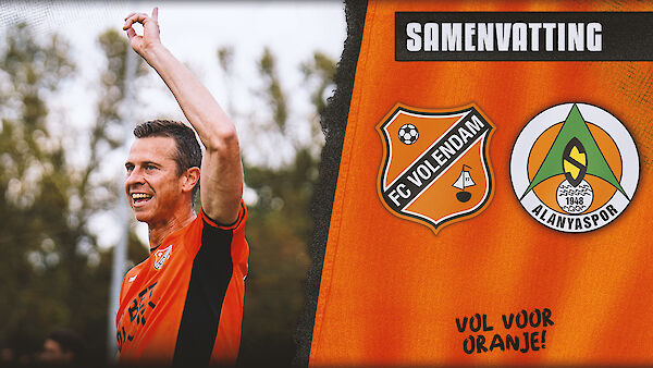 Samenvatting FC Volendam - Alanyaspor: 1 - 1 (2023-2024)