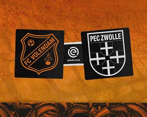 Eerste ontmoeting tegen PEC Zwolle in elf jaar wacht voor FC Volendam
