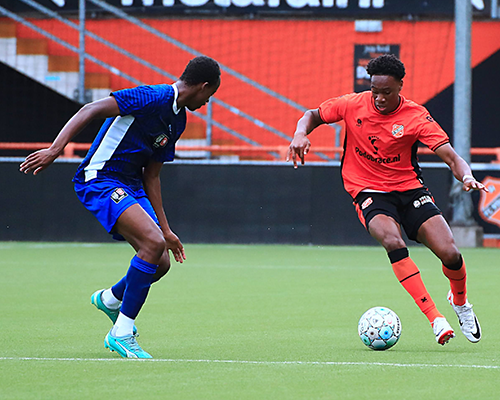 Jong FC Volendam incasseert eerste puntenverlies tegen FC Twente/Heracles Academie