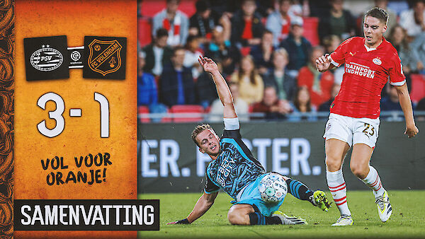 Samenvatting PSV - FC Volendam (2023-2024)