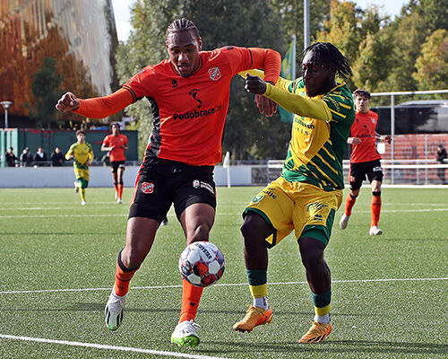 Dubbele rode kaart nekt Jong FC Volendam in Den Haag